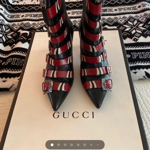 Gucci king snake Susan booties - Picture 7 of 15